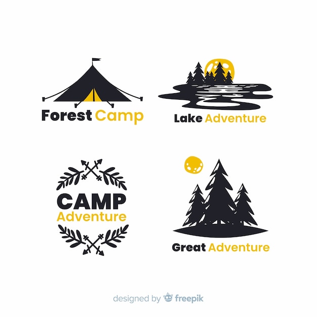 Adventure logo collection