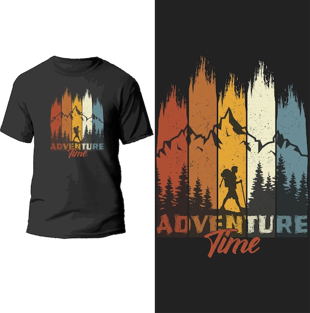 Adventure time t shirt design.