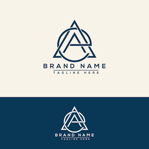 AE logo Design Template Vector Graphic Branding Element.