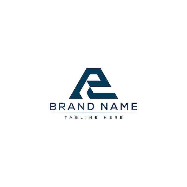 AE logo Design Template Vector Graphic Branding Element