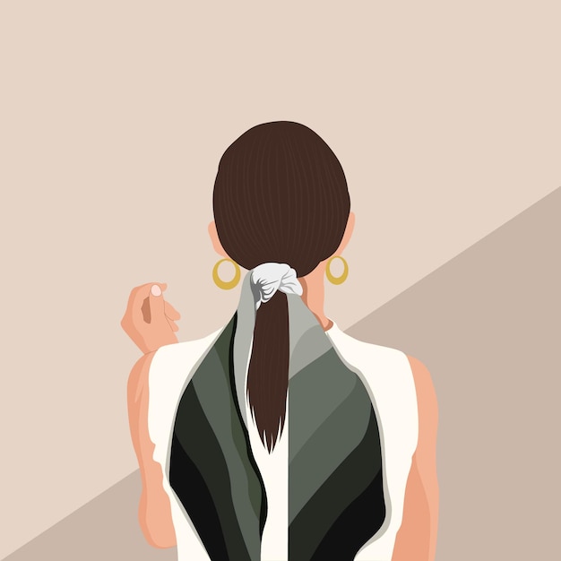 Aesthetic Fashion Women Illustrations Celebration of Femininity and Style