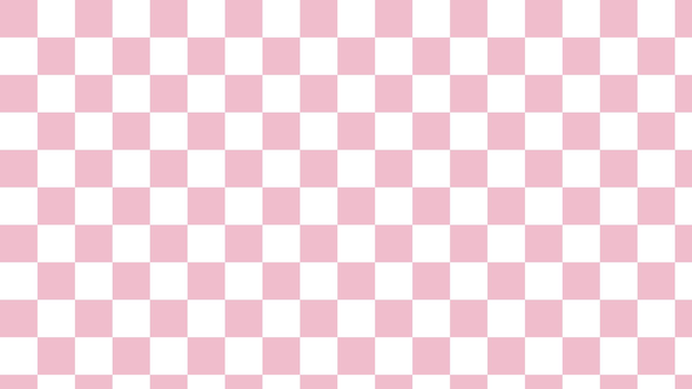 Aesthetic pastel pink and white checkers gingham cute checkerboard wallpaper illustration perfect for banner wallpaper backdrop postcard background for your design