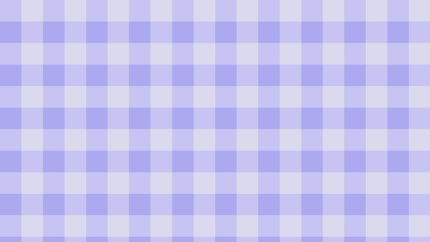 Aesthetic violet purple checkers gingham plaid checkerboard wallpaper illustration perfect for wallpaper backdrop postcard background