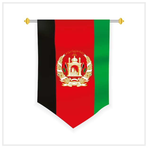 Afghanistan Wall Flag and Afghanistan Wall Hanging Flag Design