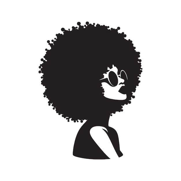 Vector africa woman svg