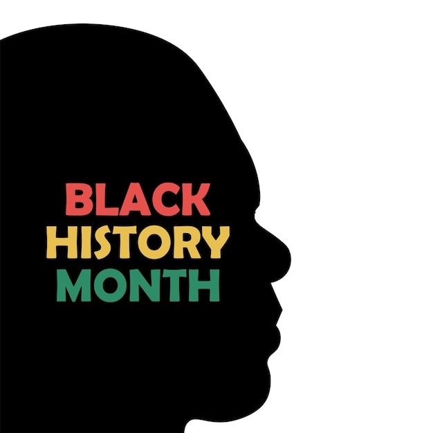 African American History or Black History Month , Vector Illustration.