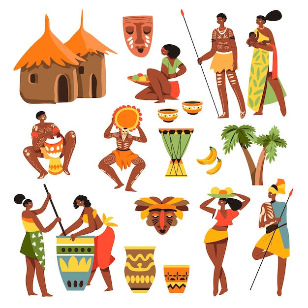 African culture and traditions people tribes