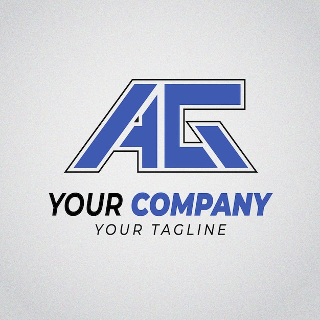 Vector ag logo design