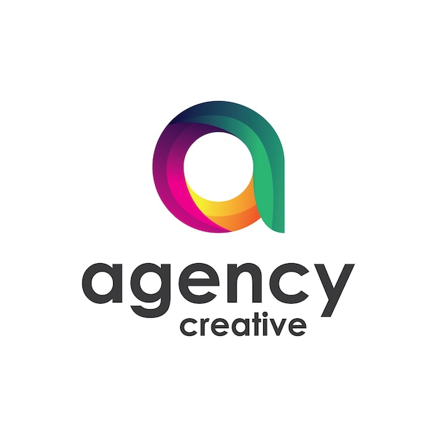 Agency Creative Letter A Logo