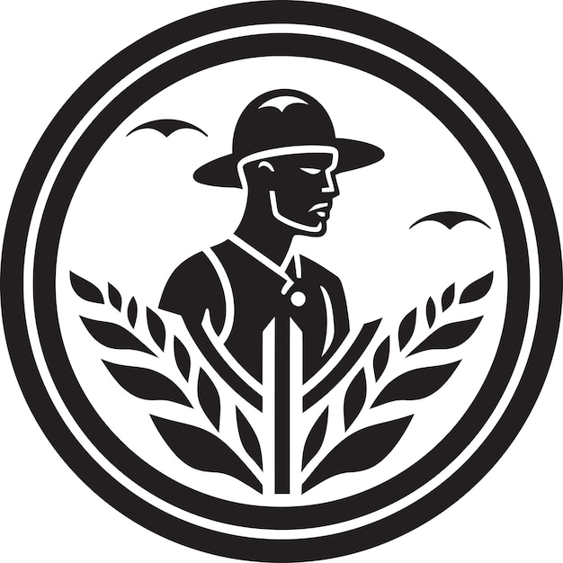 Agrarian Legacy Farming Logo Vector Graphic Rural Rhythms Agriculture Emblem Design