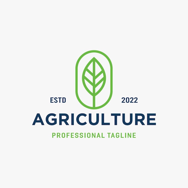 Agriculture Logo Design Template