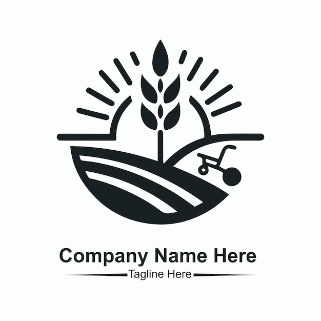 Vector agriculture logo vector