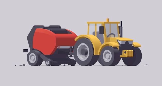 Agriculture machines with equipment