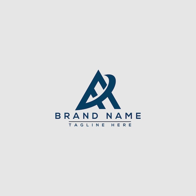 AH Logo Design Template Vector Graphic Branding Element