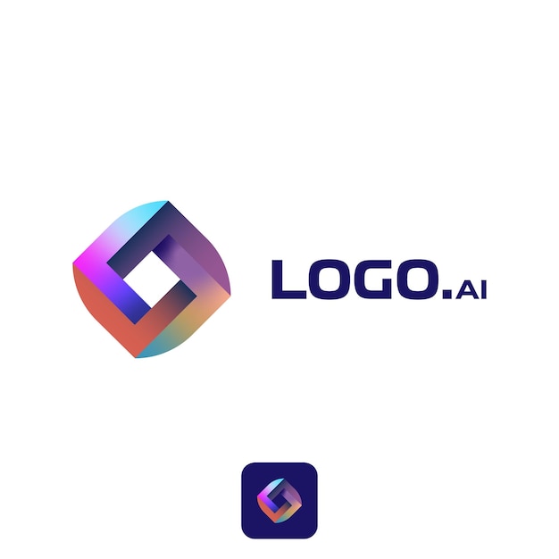 ai tech logo design