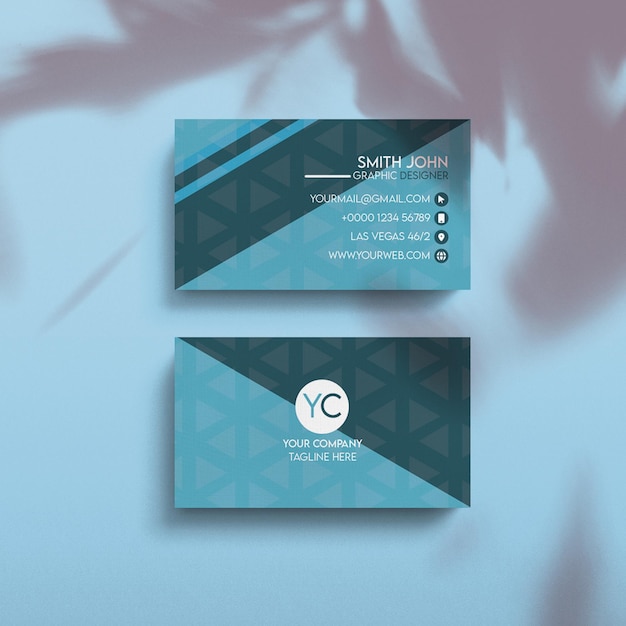 Ai Vector Modern and High Quality Professional Business Card Template