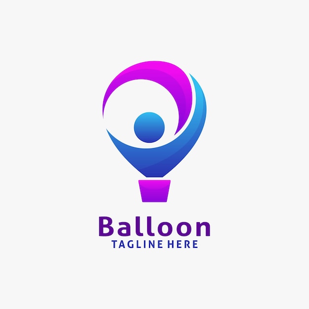 Air balloon logo design