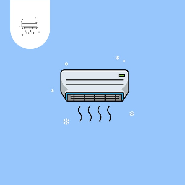 Air Conditioner vector designPerfect use for web pattern design icon ui ux etc