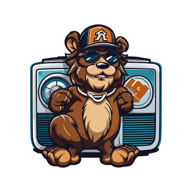 Air Conditioning Ace Mascot mascot logo