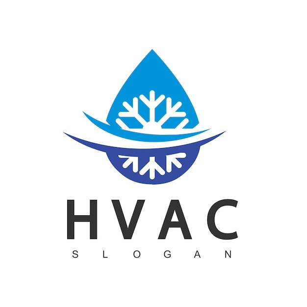 Air Conditioning Logo HVAC Icon