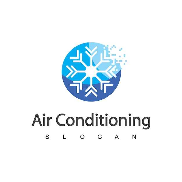 Air Conditioning Logo HVAC Logo Concept