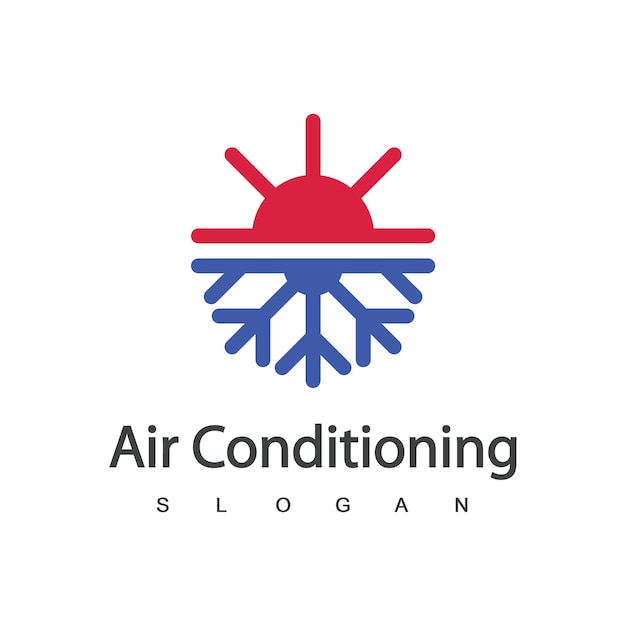 Air Conditioning Logo HVAC Logo Concept