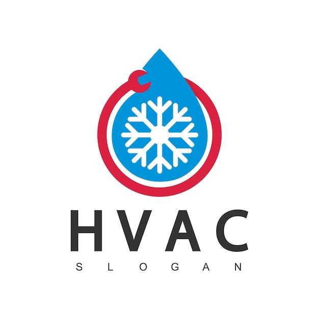 Air Conditioning Logo HVAC Logo Concept