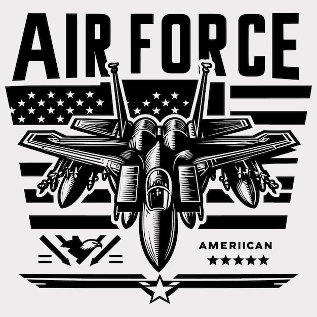 Vector air force soldier fileamerican fighter pilot flag silhouette files