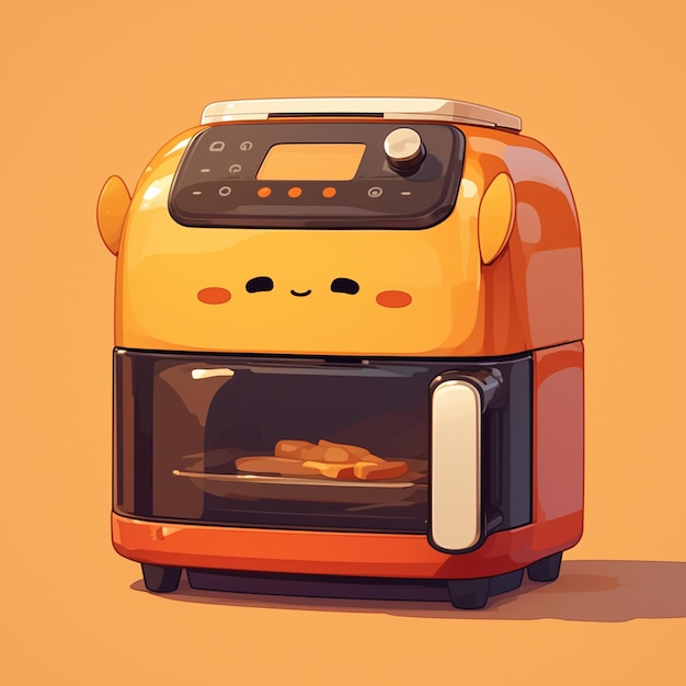 Air fryer with digital timer and multiple cooking modes