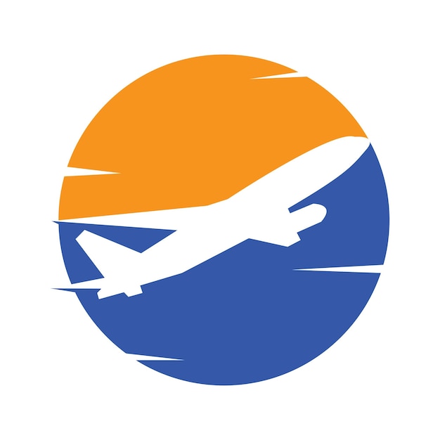 Air Travel logo vector icon design templatevector