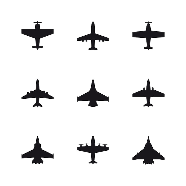 Aircraft silhouette sest