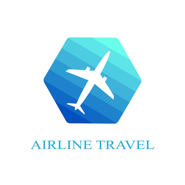 Airline travel logo design