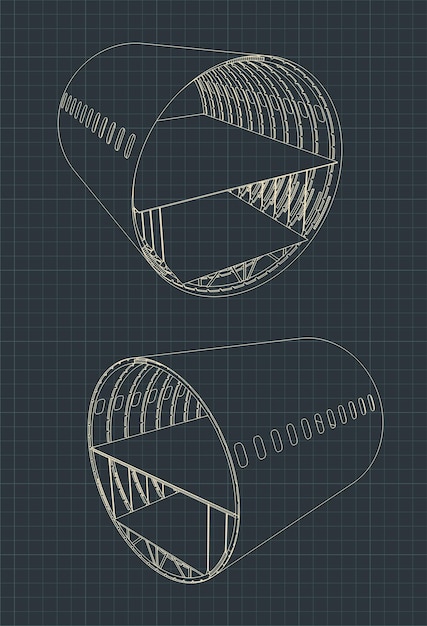 Airplane Fuselage section