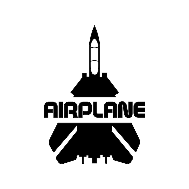 Airplane logo illustration vector design