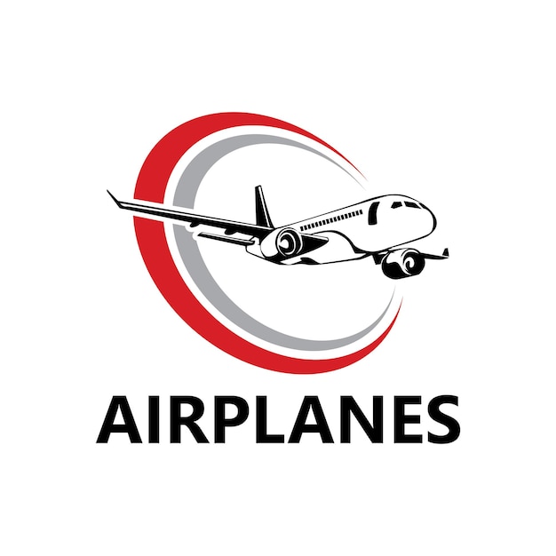 Airplanes Logo Template Design Vector