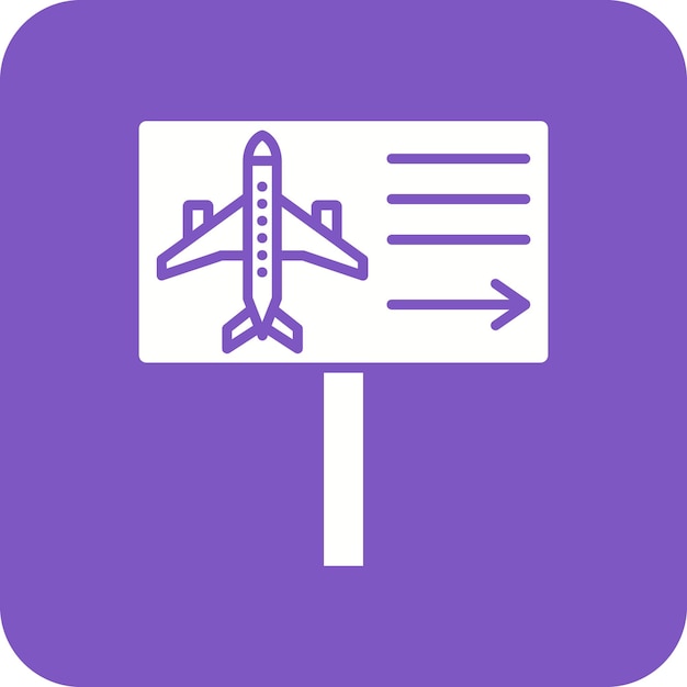 Vector airport icon