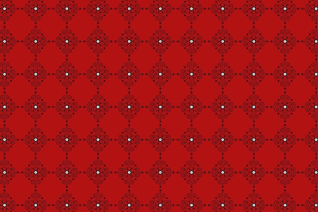 Ajrak Fabric Pattern