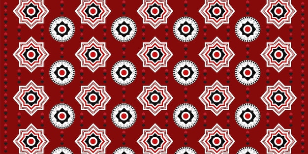 Ajrak Textile design