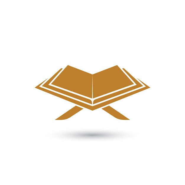 Al Quran logo icon vector