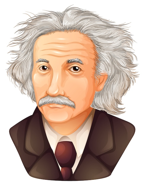 Vector albert einstein