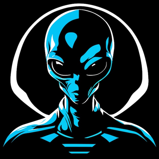 alien vector illustration