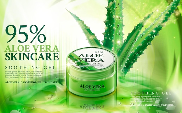 Aloe vera skin care