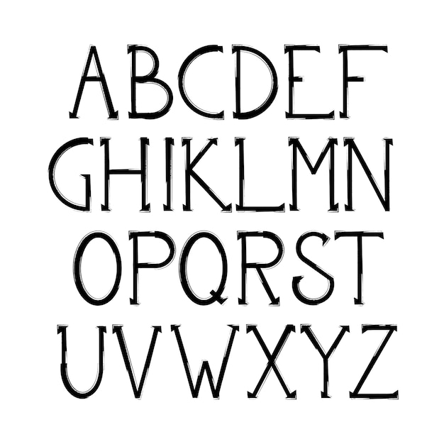 Alphabet Letters Collection 