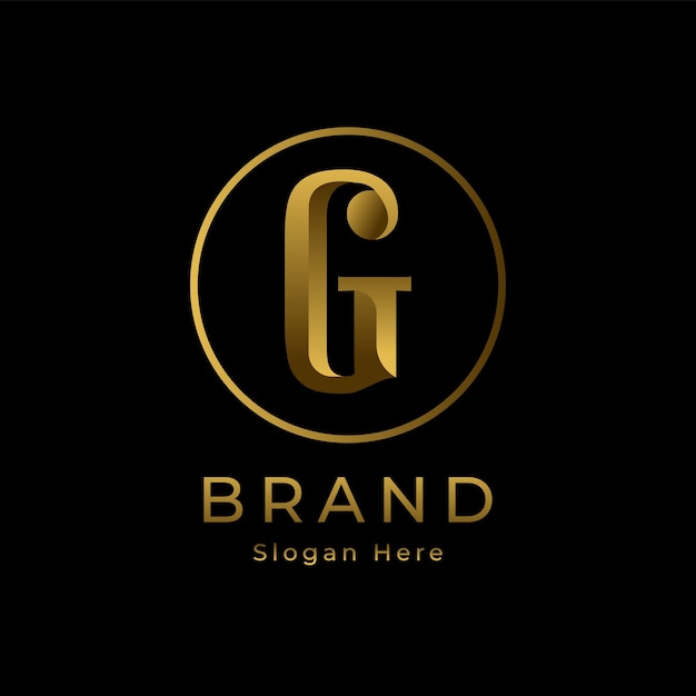 Alphabet Luxury Gold Logo