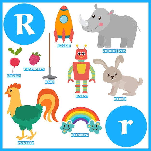 Vector alphabet r