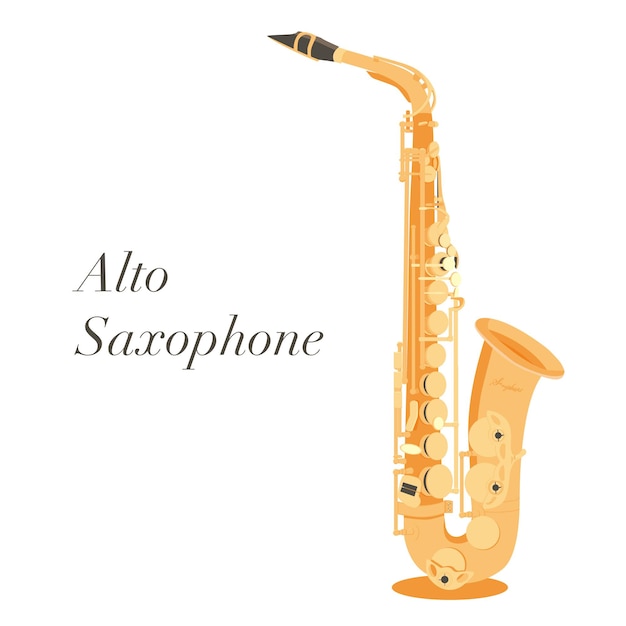 Alto Saxophone vector