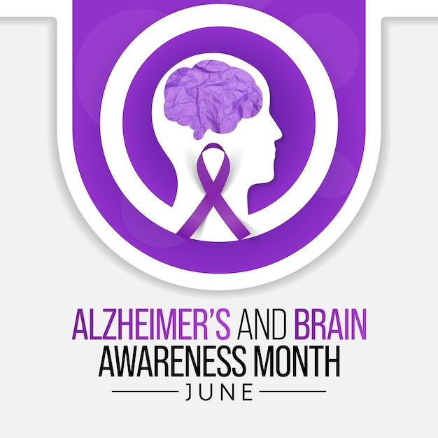 Alzheimer's and Brain awareness month is observed every year in June