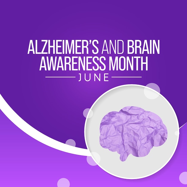 Alzheimer's and Brain awareness month is observed every year in June