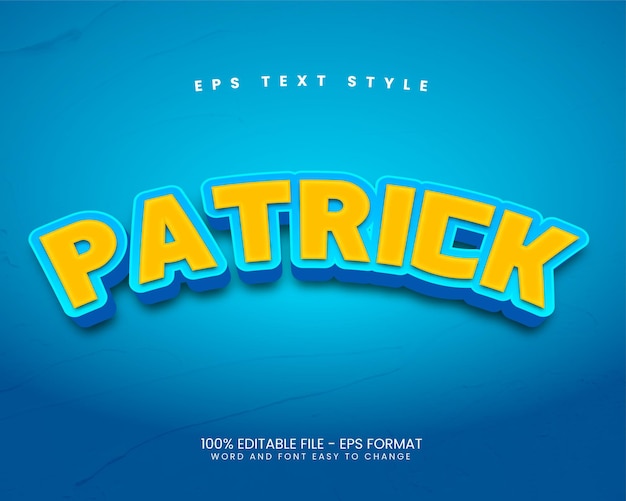 Amazing 3D Editable Text Effects