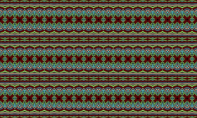 Amazing dynamic dynamic modern ethnic batik pattern full of colors